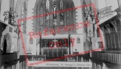St George's Church Interior c.1965, Wolverton
