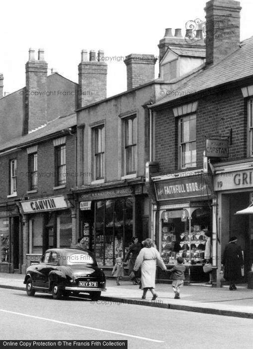 Photo of Wolverton, Stratford Road c.1955