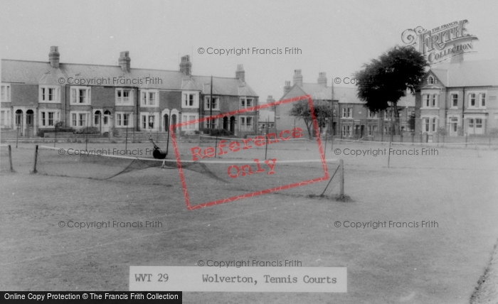 Photo of Wolverton, Tennis Courts c.1960