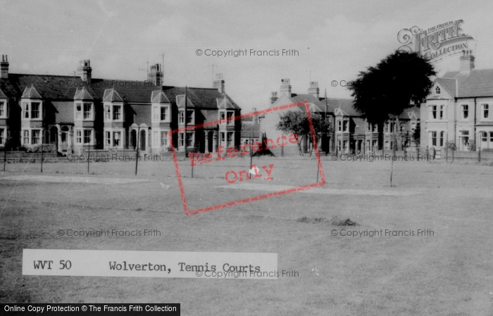 Photo of Wolverton, Tennis Courts c.1960