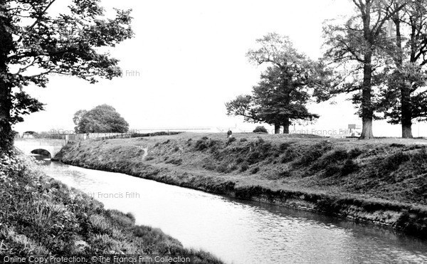 Photo of Wolverton, The Canal c.1950