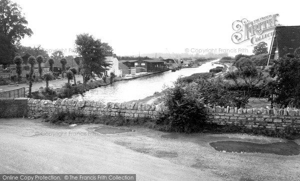 Photo of Wolverton, The Grand Union Canal c.1965