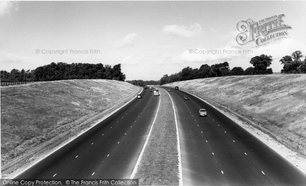 Photo of Wolverton, The M1 At Little Linford c.1960