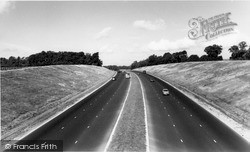 The M1 At Little Linford c.1960, Wolverton