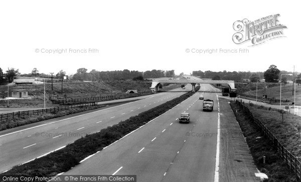 Photo of Wolverton, The M1 Motorway c.1960