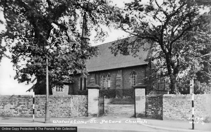 Photo of Wolviston, St Peter's Church c.1955