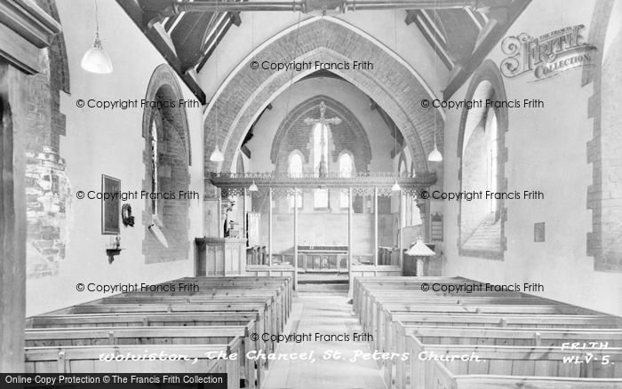 Photo of Wolviston, St Peter's Church, Interior c.1955