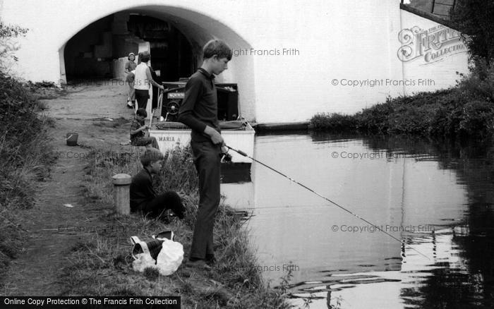 Photo of Wombourne, Fishing At Bratch Locks c.1965