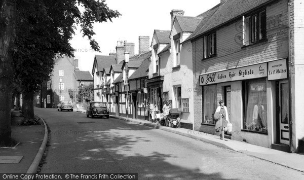 Photo of Wombourne, High Street c.1965