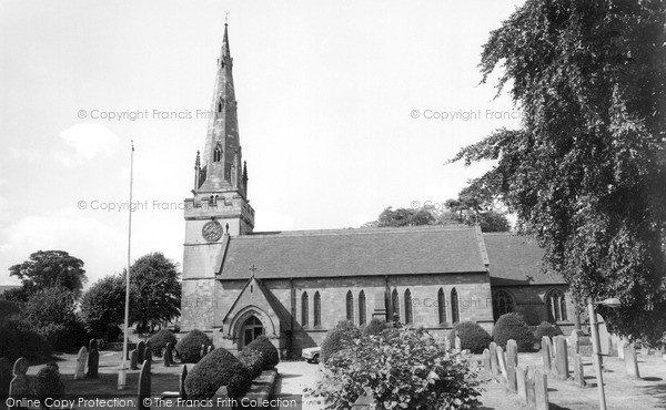 Photo of Wombourne, St Benedict Biscop Church 1969