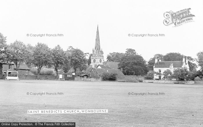 Photo of Wombourne, St Benedict's Church c.1960