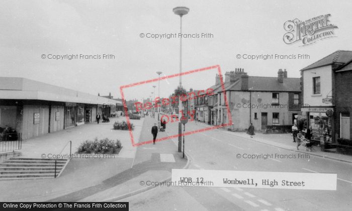 Photo of Wombwell, High Street c.1965