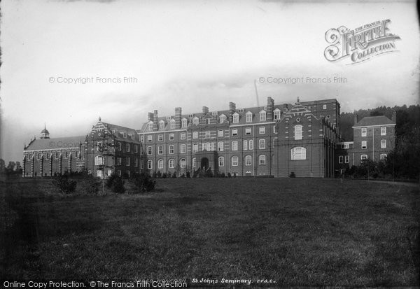 Photo of Wonersh, St John's Seminary 1896