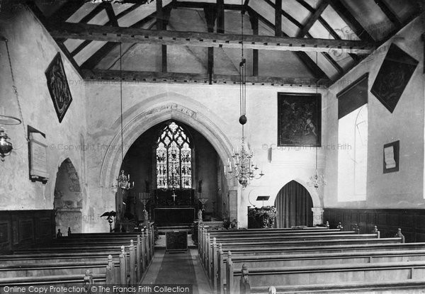 Photo of Wonersh, St John The Baptist Church Interior 1919