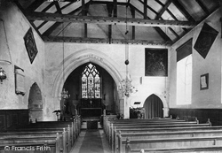 St John The Baptist Church Interior 1919, Wonersh