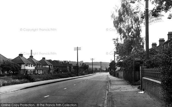 Photo of Wooburn Green, Boundary Road c.1955