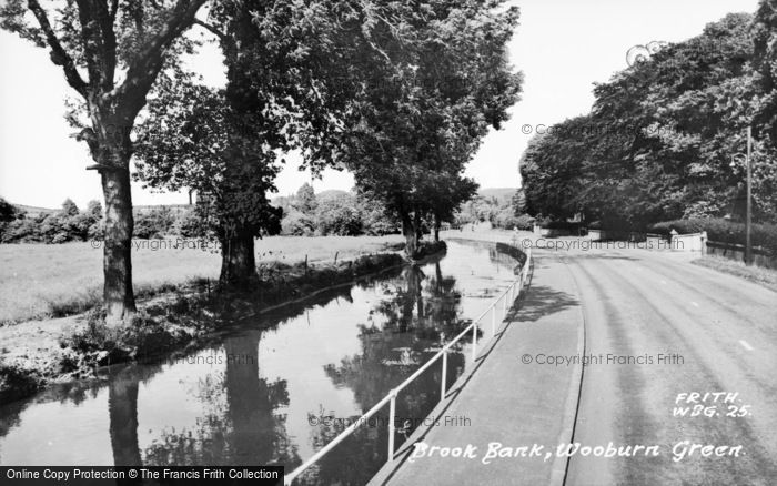 Photo of Wooburn Green, Brook Bank c.1960