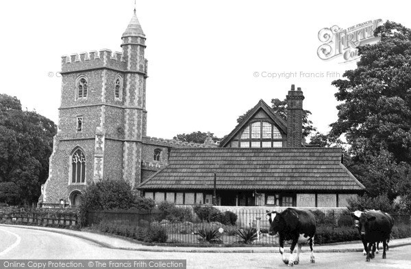 Photo of Wooburn Green, St Paul's Church c.1955