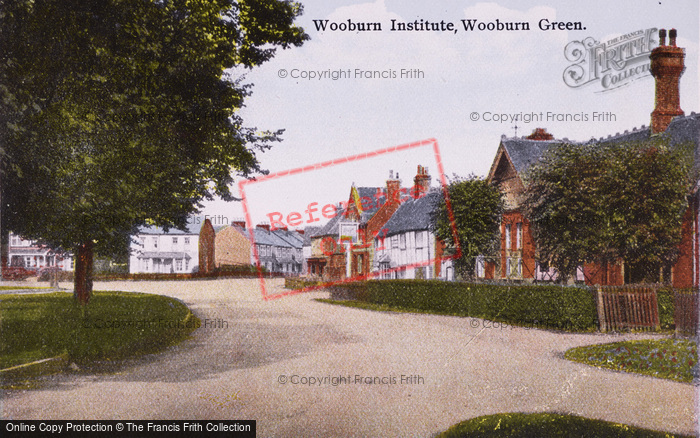 Photo of Wooburn Green, Wooburn Institute c.1920