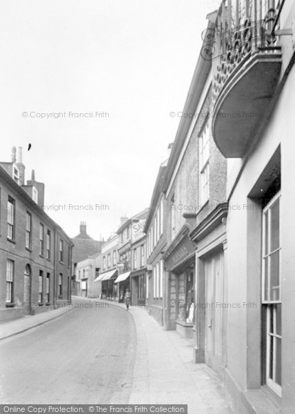 Photo of Woodbridge, Church Street 1925