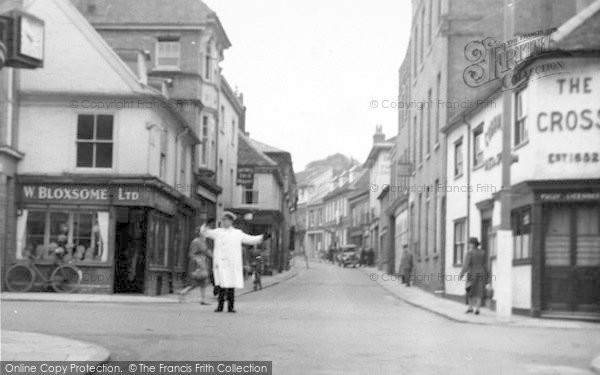Photo of Woodbridge, Church Street c.1950