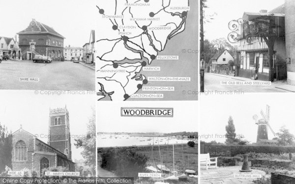 Photo of Woodbridge, Composite c.1965