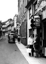 Conversation In Church Street c.1960, Woodbridge