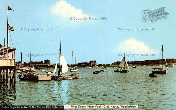 Photo of Woodbridge, Deben Yacht Club c.1955