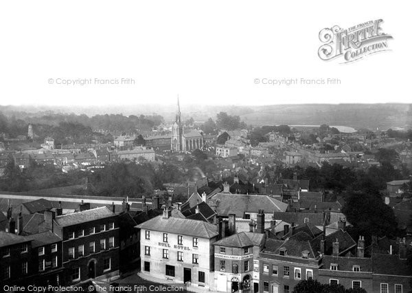 Photo of Woodbridge, From Church Tower 1894