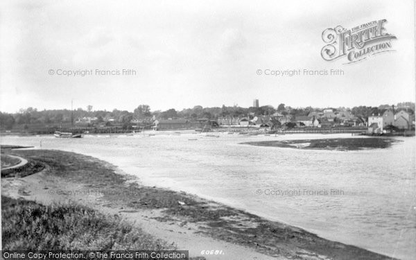Photo of Woodbridge, From Ferry 1908