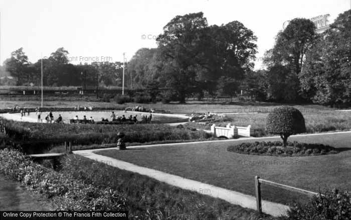 Photo of Woodbridge, Gardens And Model Yacht Pond 1938