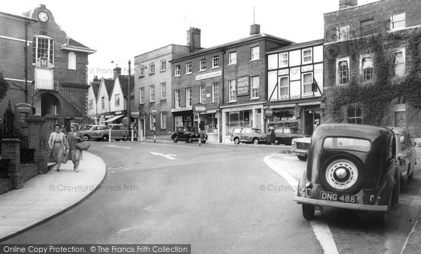 Photo of Woodbridge, Market Hill c.1965