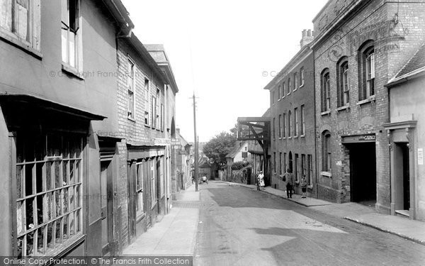 Photo of Woodbridge, New Street 1925