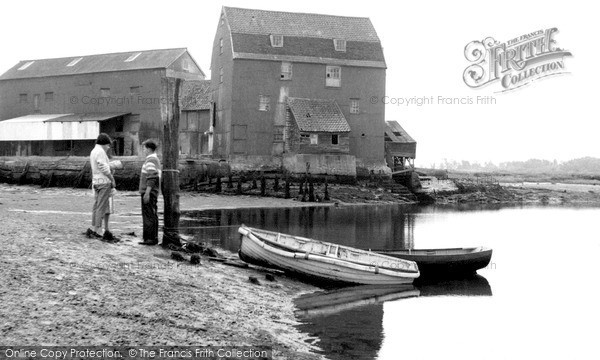 Photo of Woodbridge, Old Mill c.1955