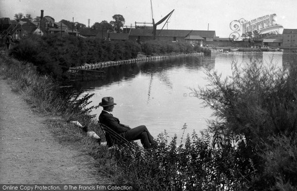Photo of Woodbridge, River Deben 1925