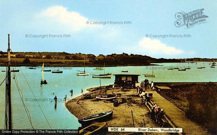 Photo of Woodbridge, River Deben c.1965