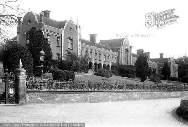 Photo of Woodbridge, Seckford Almshouses 1894