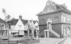 Shire Hall And Market Place c.1970, Woodbridge
