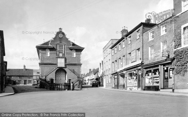 Photo of Woodbridge, Shire Hall, Market Hill 1938