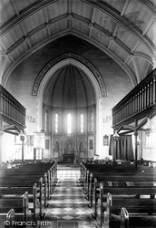 St John's Church Interior 1896, Woodbridge