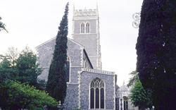 St Mary's Church 1990, Woodbridge