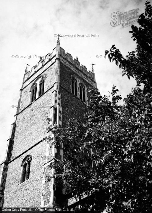 Photo of Woodbridge, St Mary's Church Tower 1950