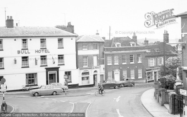 Photo of Woodbridge, The Bull Hotel c.1965