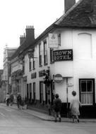The Crown Hotel c.1965, Woodbridge