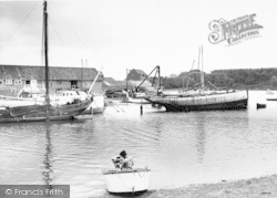 The Harbour c.1965, Woodbridge