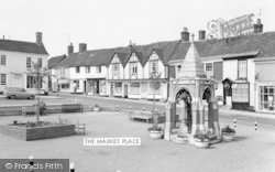 The Market Place c.1970, Woodbridge