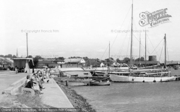 Photo of Woodbridge, The Promenade c.1950