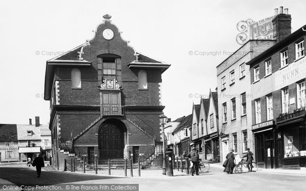 Photo of Woodbridge, The Shire Hall 1908