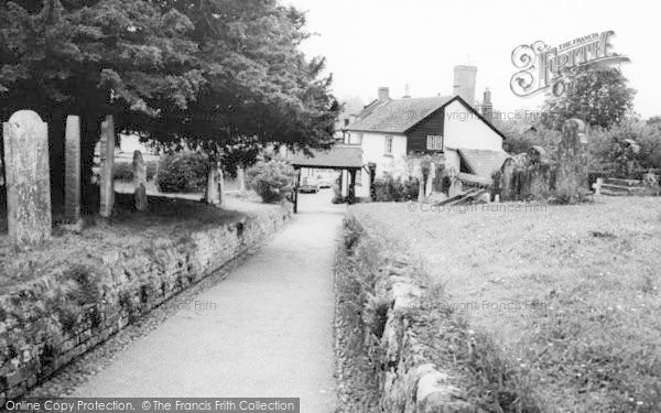 Photo of Woodbury, Lychgate c.1965