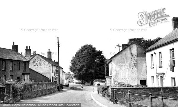 Photo of Woodbury, The Village c.1955